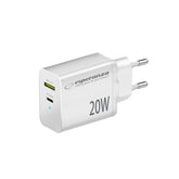 Wall Charger Esperanza EZC105W White 20 W